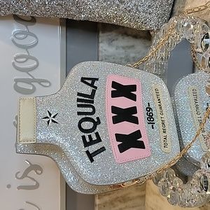 Tequila Crossbody Purse Novelty